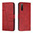 Custodia Portafoglio In Pelle Cover con Supporto Y01X per Sony Xperia 10 IV SO-52C Rosso