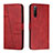 Custodia Portafoglio In Pelle Cover con Supporto Y01X per Sony Xperia 10 V Rosso