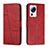 Custodia Portafoglio In Pelle Cover con Supporto Y01X per Xiaomi Civi 2 5G Rosso