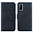 Custodia Portafoglio In Pelle Cover con Supporto Y01X per Xiaomi Mi 10T 5G Blu