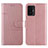 Custodia Portafoglio In Pelle Cover con Supporto Y01X per Xiaomi Mi 11T 5G Oro Rosa