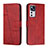 Custodia Portafoglio In Pelle Cover con Supporto Y01X per Xiaomi Mi 12T 5G Rosso