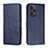 Custodia Portafoglio In Pelle Cover con Supporto Y01X per Xiaomi Poco F5 5G Blu