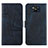 Custodia Portafoglio In Pelle Cover con Supporto Y01X per Xiaomi Poco X3 Pro Blu