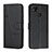 Custodia Portafoglio In Pelle Cover con Supporto Y01X per Xiaomi Redmi 9 Activ Nero