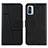 Custodia Portafoglio In Pelle Cover con Supporto Y01X per Xiaomi Redmi K40 5G Nero