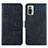 Custodia Portafoglio In Pelle Cover con Supporto Y01X per Xiaomi Redmi Note 10 Pro 4G Blu