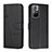 Custodia Portafoglio In Pelle Cover con Supporto Y01X per Xiaomi Redmi Note 11 5G Nero