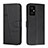 Custodia Portafoglio In Pelle Cover con Supporto Y01X per Xiaomi Redmi Note 11R 5G Nero