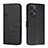 Custodia Portafoglio In Pelle Cover con Supporto Y01X per Xiaomi Redmi Note 12 Turbo 5G Nero