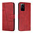 Custodia Portafoglio In Pelle Cover con Supporto Y01X per Xiaomi Redmi Note 12S Rosso