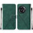 Custodia Portafoglio In Pelle Cover con Supporto Y02B per OnePlus 11R 5G Verde