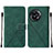 Custodia Portafoglio In Pelle Cover con Supporto Y02B per OnePlus Ace 2 Pro 5G Verde