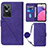 Custodia Portafoglio In Pelle Cover con Supporto Y02B per Realme GT Neo3 5G Viola