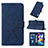 Custodia Portafoglio In Pelle Cover con Supporto Y02B per Samsung Galaxy M11