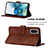 Custodia Portafoglio In Pelle Cover con Supporto Y02B per Samsung Galaxy S20 5G