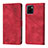 Custodia Portafoglio In Pelle Cover con Supporto Y02B per Vivo Y10 t1 Rosso