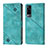 Custodia Portafoglio In Pelle Cover con Supporto Y02B per Vivo Y53s 4G Verde