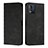 Custodia Portafoglio In Pelle Cover con Supporto Y02X per Motorola Moto E13 Nero