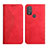 Custodia Portafoglio In Pelle Cover con Supporto Y02X per Motorola Moto G Power (2022) Rosso