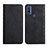 Custodia Portafoglio In Pelle Cover con Supporto Y02X per Motorola Moto G Pure Nero