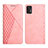 Custodia Portafoglio In Pelle Cover con Supporto Y02X per Motorola Moto G Stylus (2021) Oro Rosa