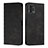 Custodia Portafoglio In Pelle Cover con Supporto Y02X per Motorola Moto G72 Nero