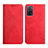 Custodia Portafoglio In Pelle Cover con Supporto Y02X per Oppo A53s 5G Rosso