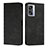 Custodia Portafoglio In Pelle Cover con Supporto Y02X per Oppo A56S 5G Nero