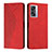 Custodia Portafoglio In Pelle Cover con Supporto Y02X per Oppo A56S 5G Rosso