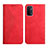 Custodia Portafoglio In Pelle Cover con Supporto Y02X per Oppo A93 5G Rosso