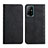 Custodia Portafoglio In Pelle Cover con Supporto Y02X per Oppo A94 5G Nero