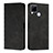 Custodia Portafoglio In Pelle Cover con Supporto Y02X per Realme 7i RMX2193 Nero