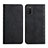 Custodia Portafoglio In Pelle Cover con Supporto Y02X per Samsung Galaxy A02s Nero