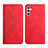 Custodia Portafoglio In Pelle Cover con Supporto Y02X per Samsung Galaxy A13 5G Rosso