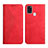 Custodia Portafoglio In Pelle Cover con Supporto Y02X per Samsung Galaxy A21s Rosso