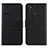 Custodia Portafoglio In Pelle Cover con Supporto Y02X per Samsung Galaxy M11 Nero