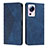 Custodia Portafoglio In Pelle Cover con Supporto Y02X per Xiaomi Civi 2 5G Blu