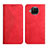 Custodia Portafoglio In Pelle Cover con Supporto Y02X per Xiaomi Mi 10i 5G Rosso