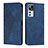 Custodia Portafoglio In Pelle Cover con Supporto Y02X per Xiaomi Mi 12T 5G Blu