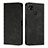 Custodia Portafoglio In Pelle Cover con Supporto Y02X per Xiaomi POCO C3 Nero