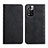 Custodia Portafoglio In Pelle Cover con Supporto Y02X per Xiaomi Poco X4 NFC Nero