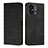 Custodia Portafoglio In Pelle Cover con Supporto Y02X per Xiaomi Redmi 11A 4G Nero