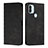 Custodia Portafoglio In Pelle Cover con Supporto Y02X per Xiaomi Redmi A1 Plus Nero