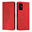 Custodia Portafoglio In Pelle Cover con Supporto Y02X per Xiaomi Redmi Note 11R 5G Rosso