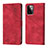 Custodia Portafoglio In Pelle Cover con Supporto Y03B per Motorola Moto G Power 5G (2023) Rosso