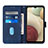 Custodia Portafoglio In Pelle Cover con Supporto Y03B per Samsung Galaxy A12 5G