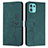 Custodia Portafoglio In Pelle Cover con Supporto Y03X per Motorola Moto Edge 20 Lite 5G Verde