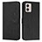 Custodia Portafoglio In Pelle Cover con Supporto Y03X per Motorola Moto G53 5G Nero