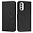 Custodia Portafoglio In Pelle Cover con Supporto Y03X per Motorola Moto G71s 5G Nero